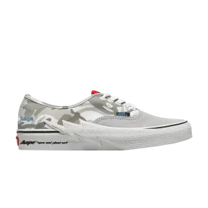 AAPE x Authentic Vans boots, gray