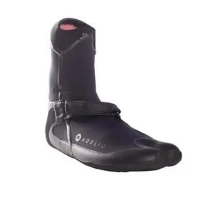 Adelio 7mm Deluxe Round Toe Bootie - Black