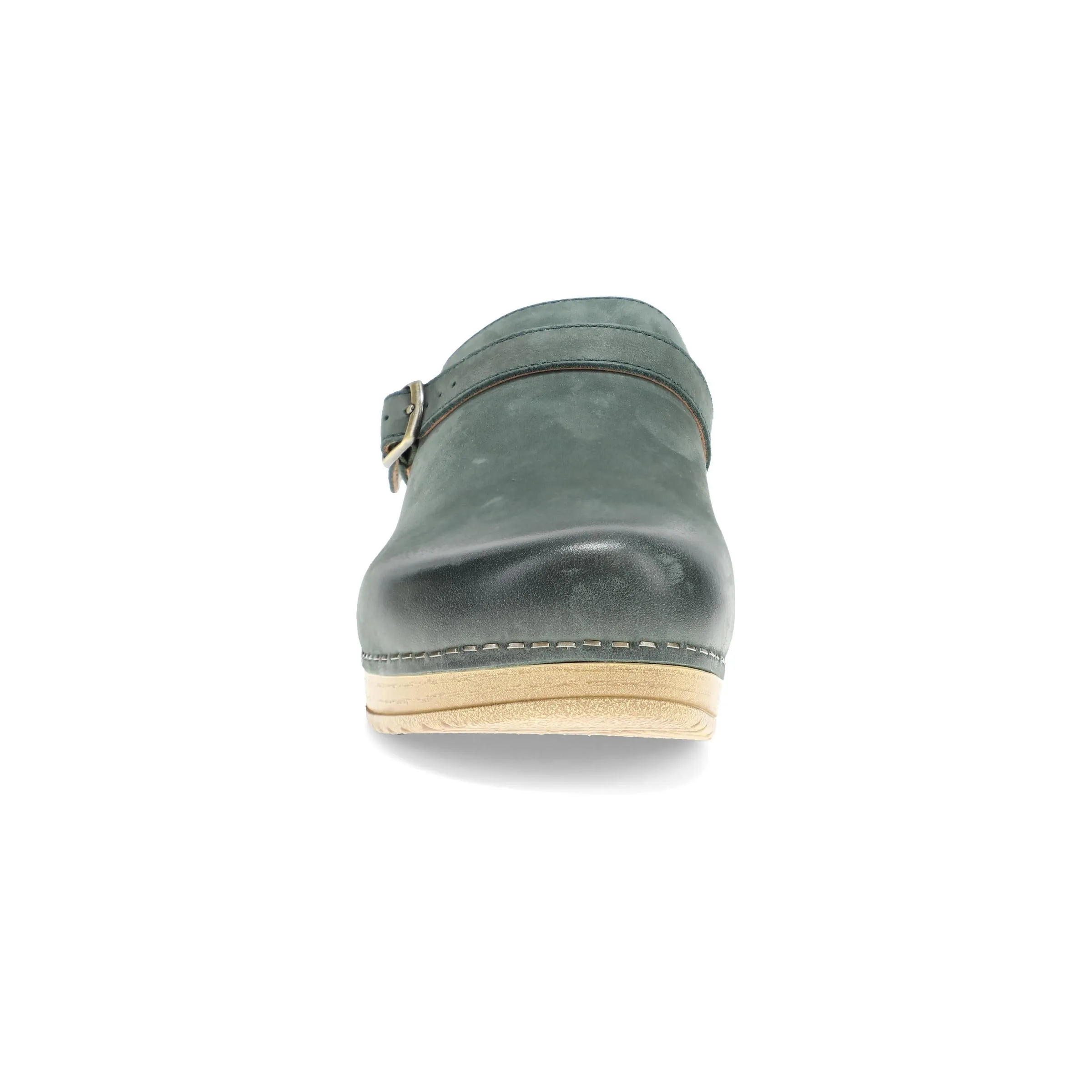 Berry Green Burnished Leather