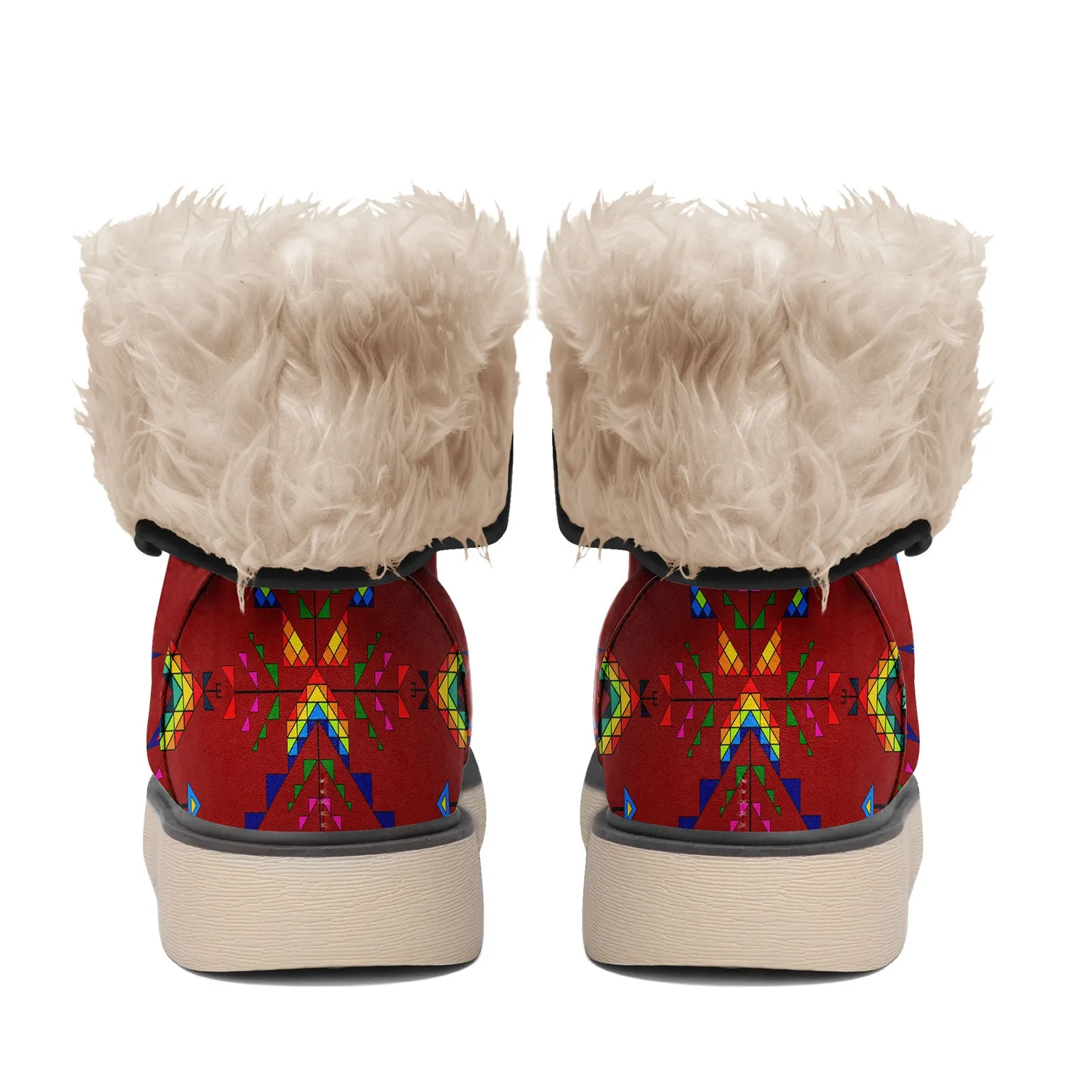 Buffalo Jump Red Polar Winter Boots