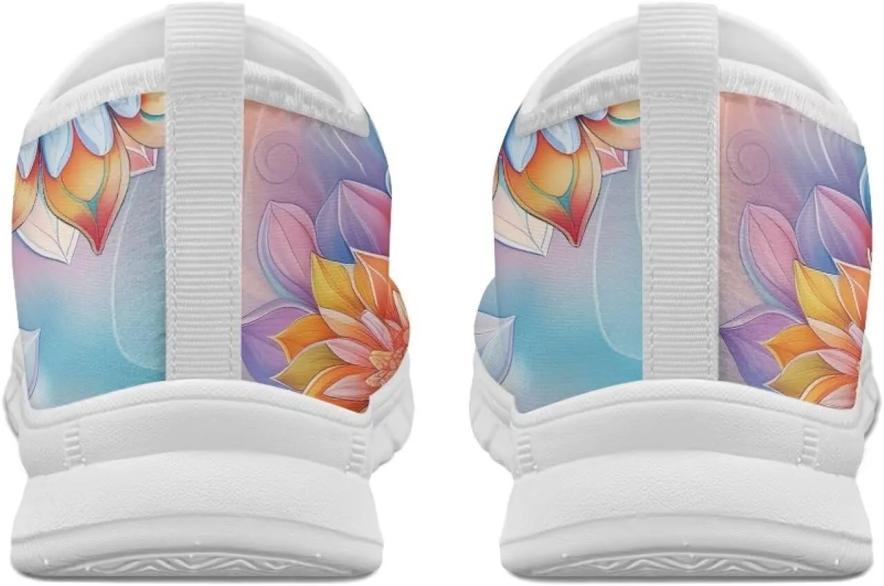 Canvas Sports Shoes for Women Low Top Casual Sneakers for Women Fashion Comfortable Walking ShoesWhite Sole