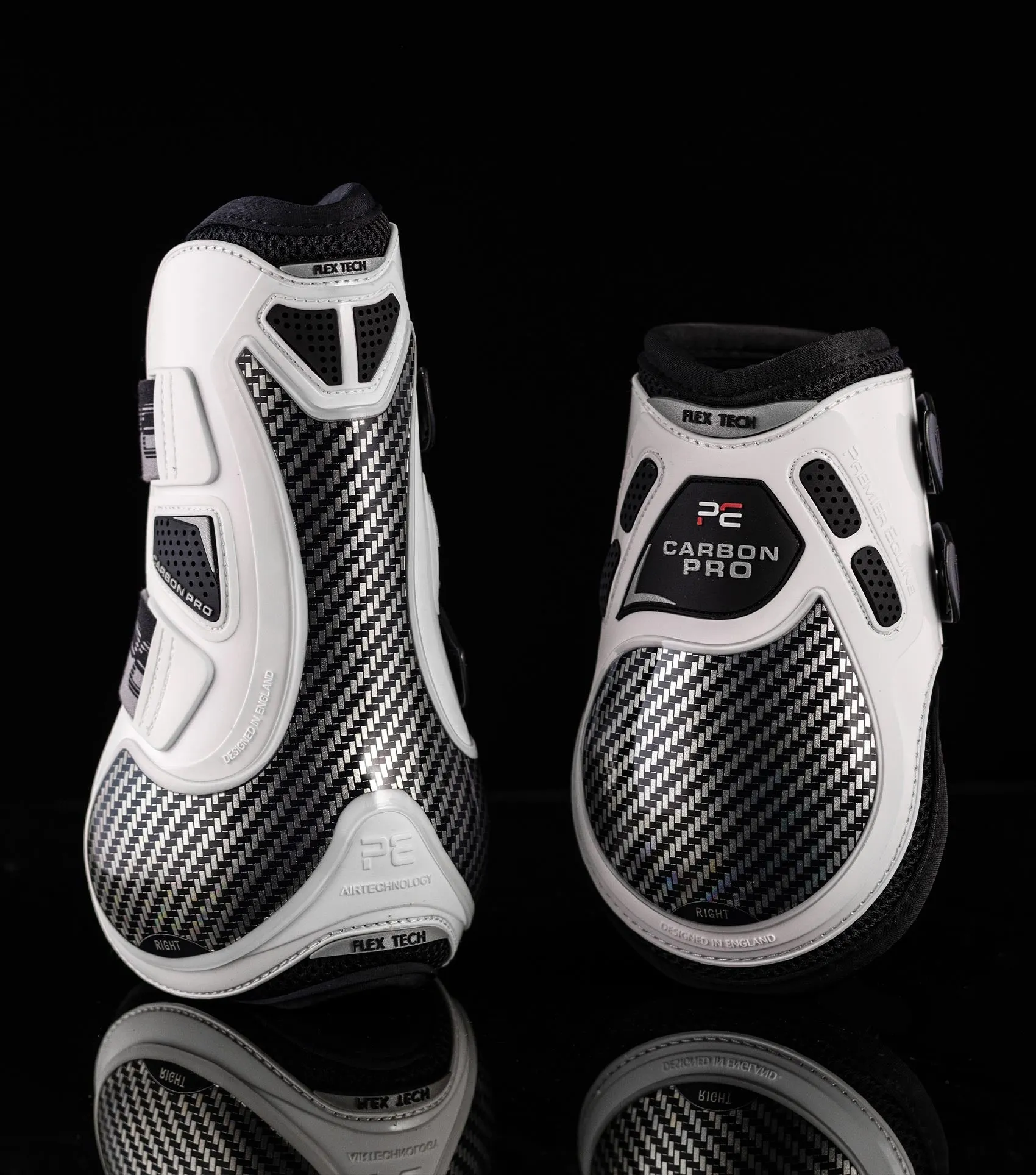 Carbon Pro Tendon Boots White