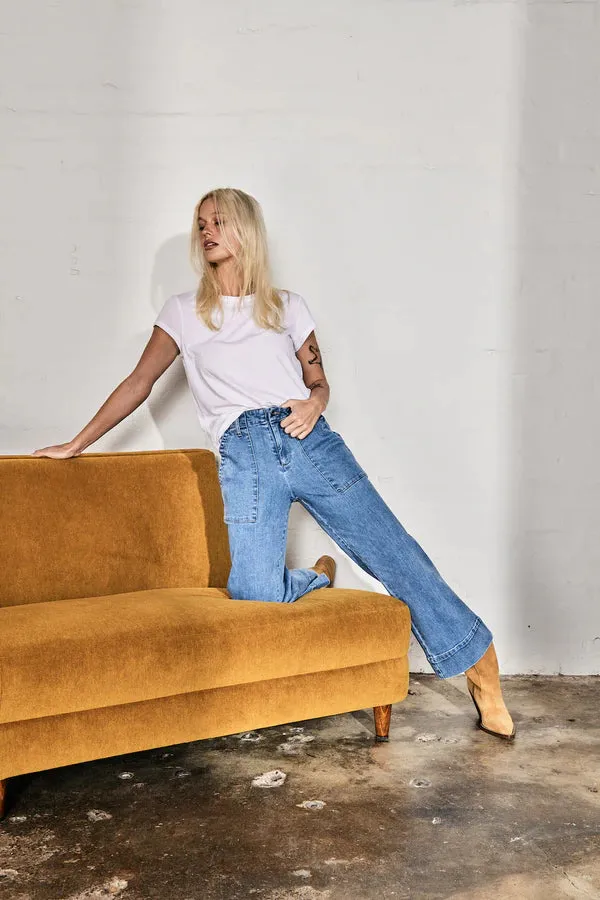 Celeste Jeans - 70s Blue
