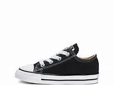 Converse Chuck Taylor All Star Classic Low Top Infant and Junior - Black