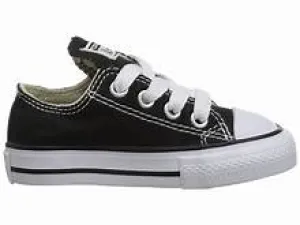 Converse Chuck Taylor All Star Classic Low Top Infant and Junior - Black
