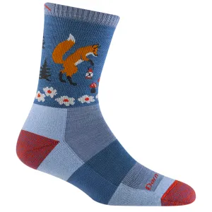 Darn Tough Women's Hiker Critter Club Micro Crew Lightweight with Cushion vapor
