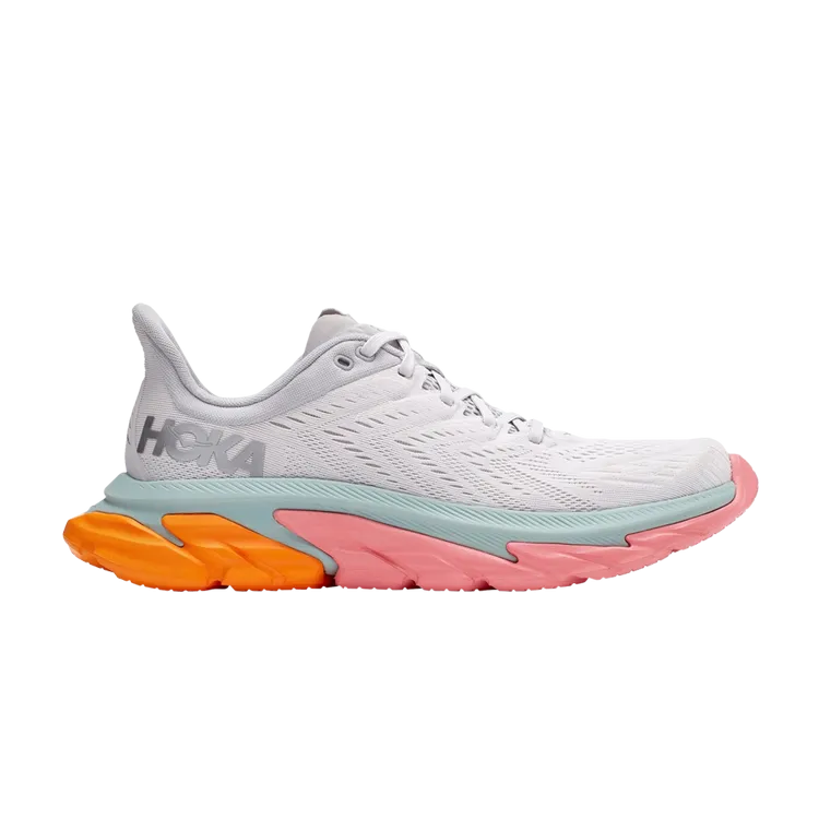 HOKA Clifton Edge 'Nimbus Cloud Lunar Rock' Sneakers, White