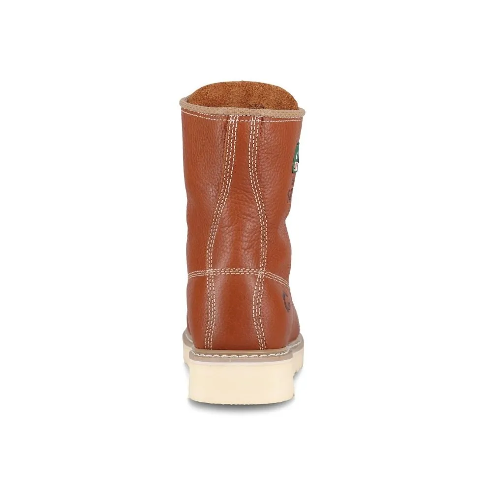 JB Goodhue Ironworker Men's 8" Steel Toe Work Boot Tan - 00801