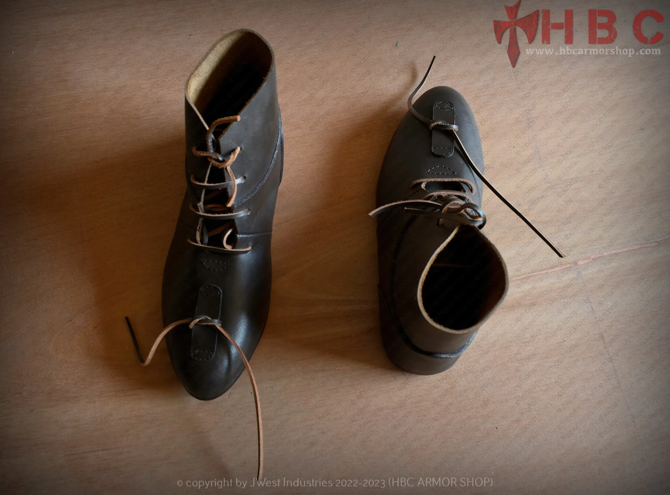 Medieval Leather Boots