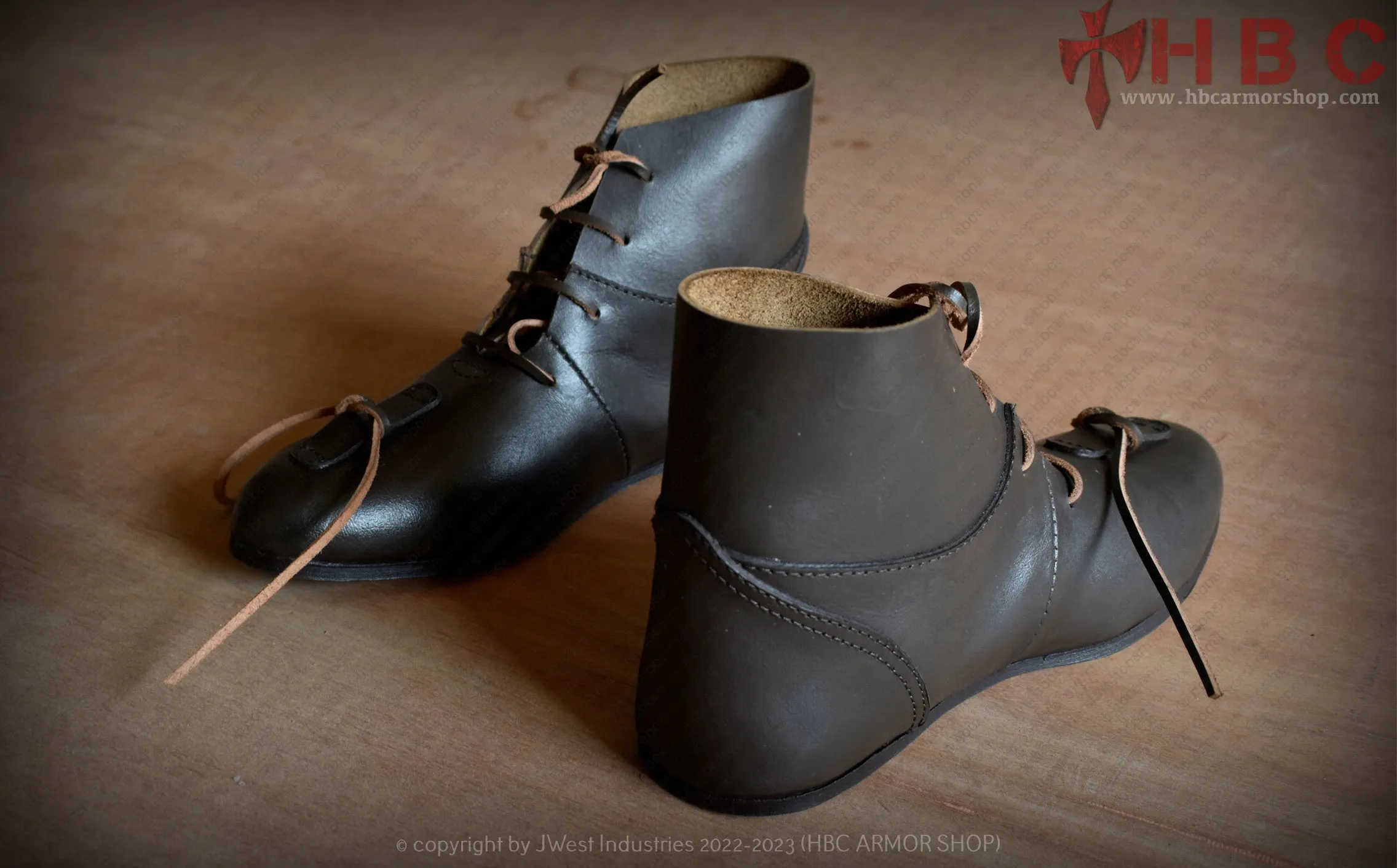 Medieval Leather Boots