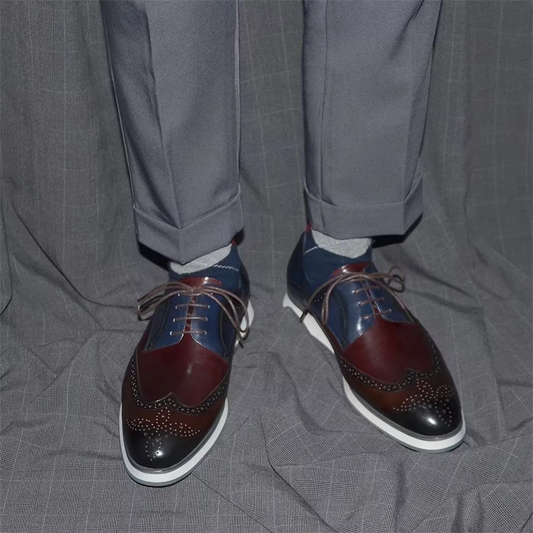 Modern Gentleman's Lace-Up Dress Shoes