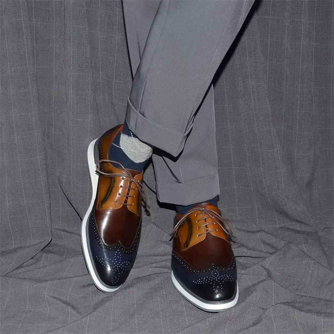 Modern Gentleman's Lace-Up Dress Shoes