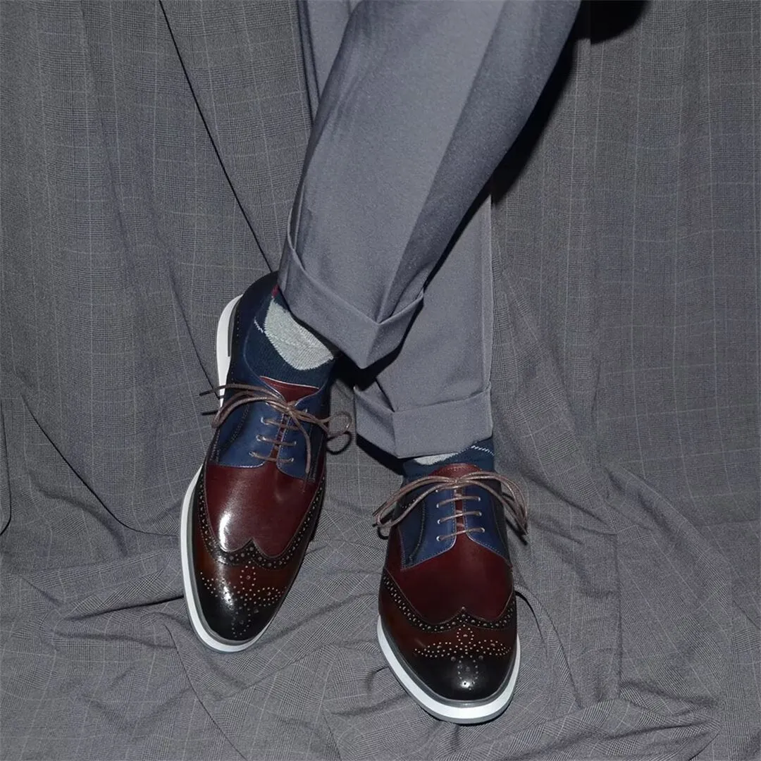 Modern Gentleman's Lace-Up Dress Shoes