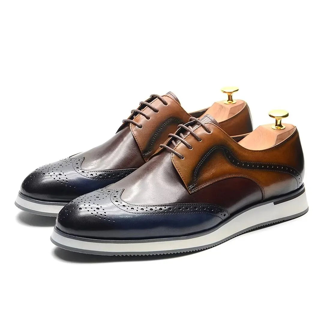 Modern Gentleman's Lace-Up Dress Shoes