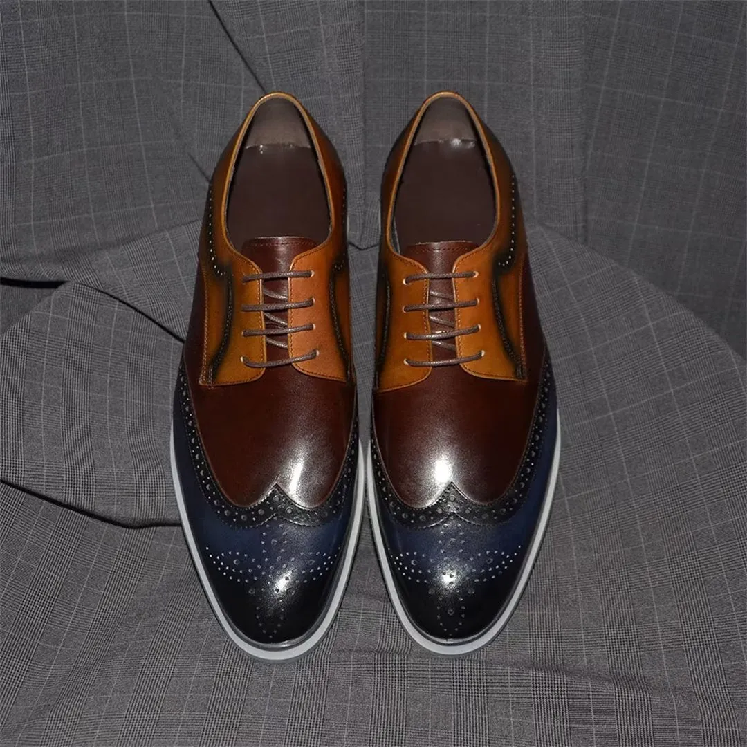 Modern Gentleman's Lace-Up Dress Shoes