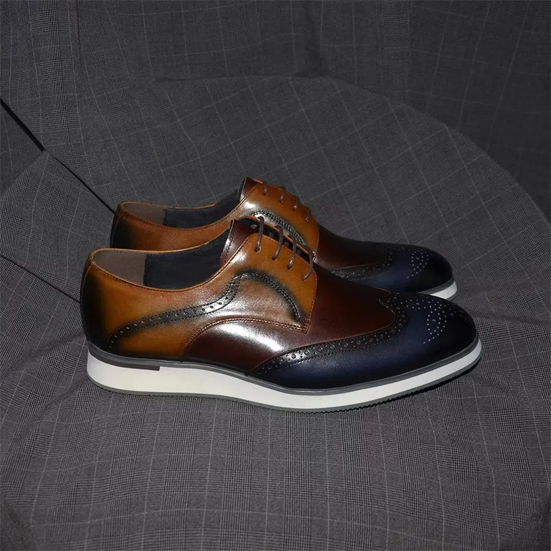Modern Gentleman's Lace-Up Dress Shoes