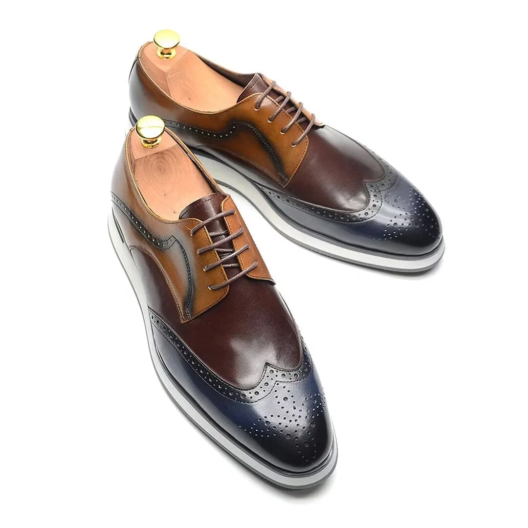 Modern Gentleman's Lace-Up Dress Shoes