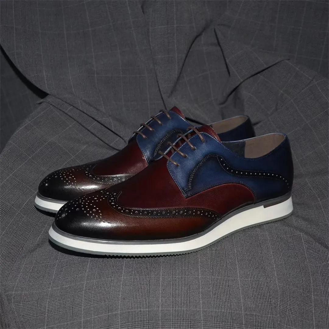 Modern Gentleman's Lace-Up Dress Shoes