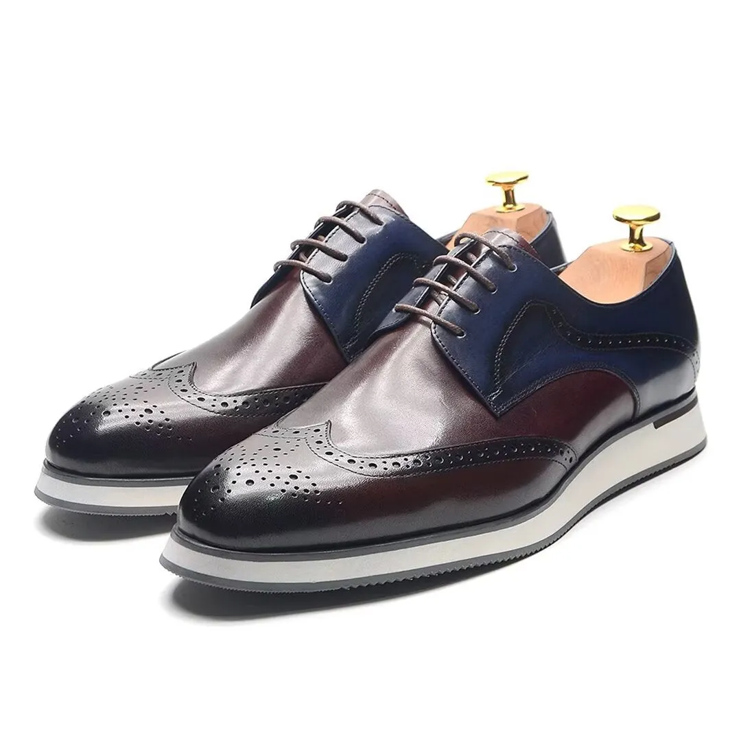 Modern Gentleman's Lace-Up Dress Shoes