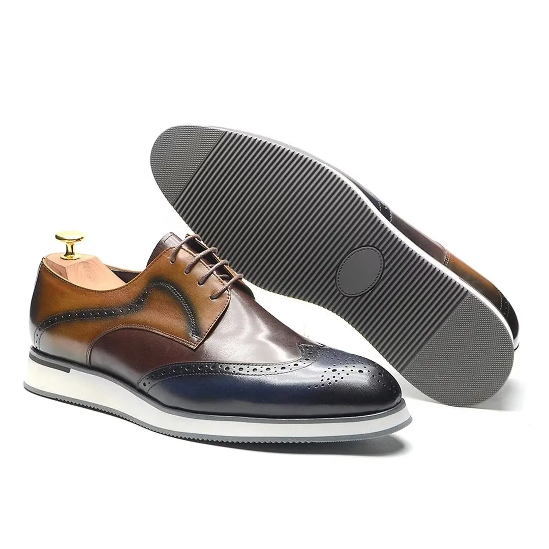 Modern Gentleman's Lace-Up Dress Shoes