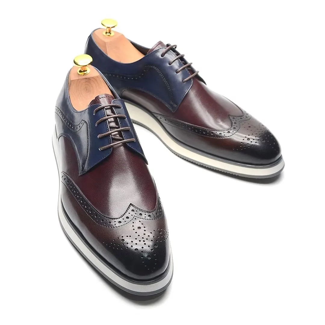 Modern Gentleman's Lace-Up Dress Shoes