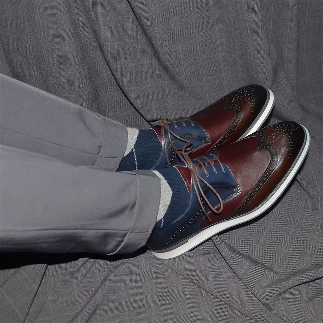 Modern Gentleman's Lace-Up Dress Shoes