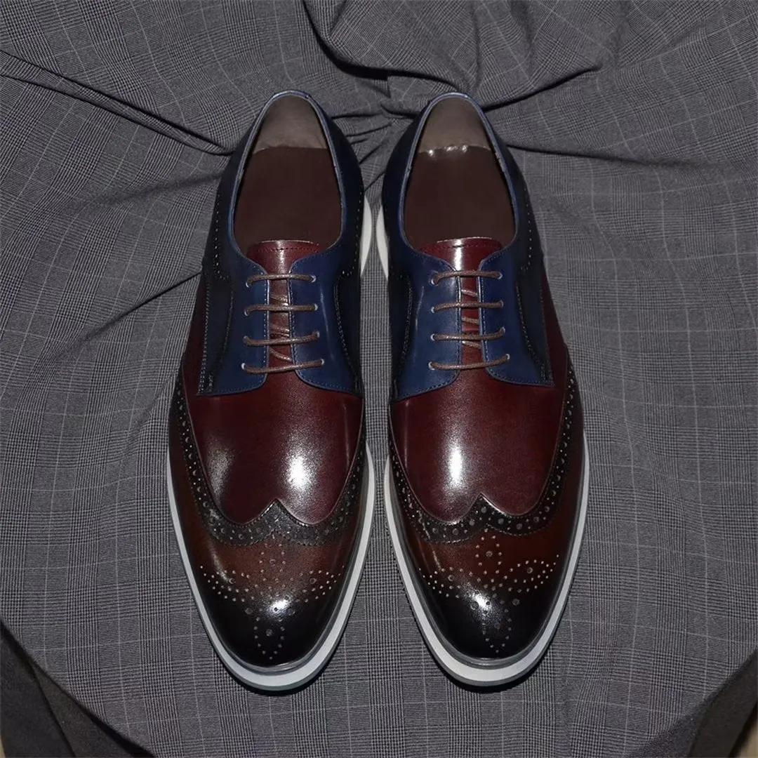 Modern Gentleman's Lace-Up Dress Shoes