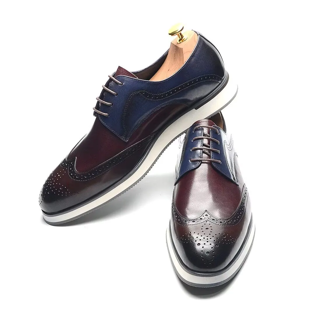 Modern Gentleman's Lace-Up Dress Shoes