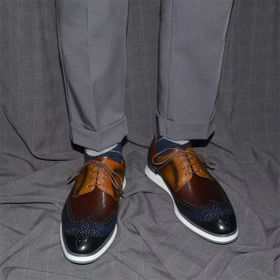 Modern Gentleman's Lace-Up Dress Shoes