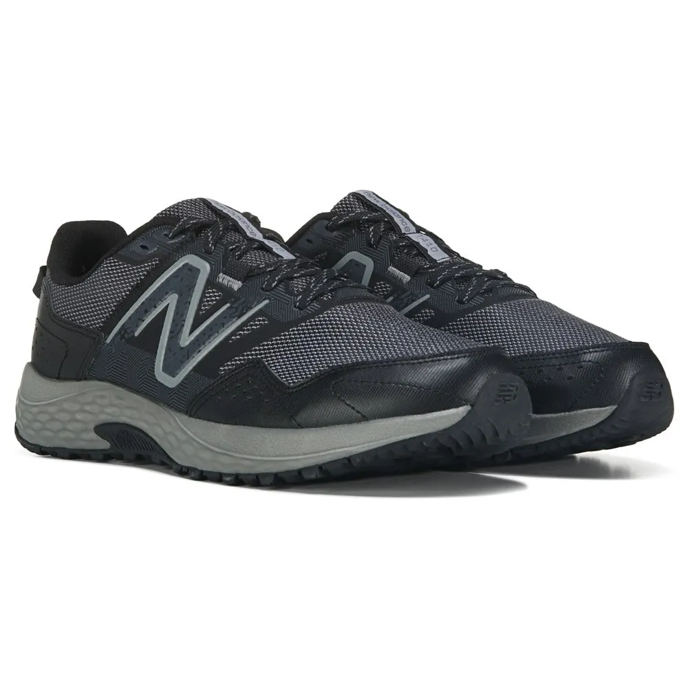 New Balance Men's 410 V8 X-Wide Trail Running Shoes, Black