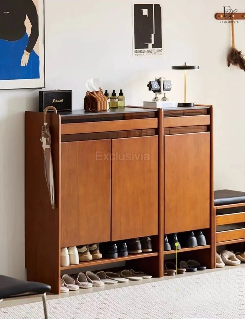 SOUSA Modern Solid Wood Shoe Cabinet