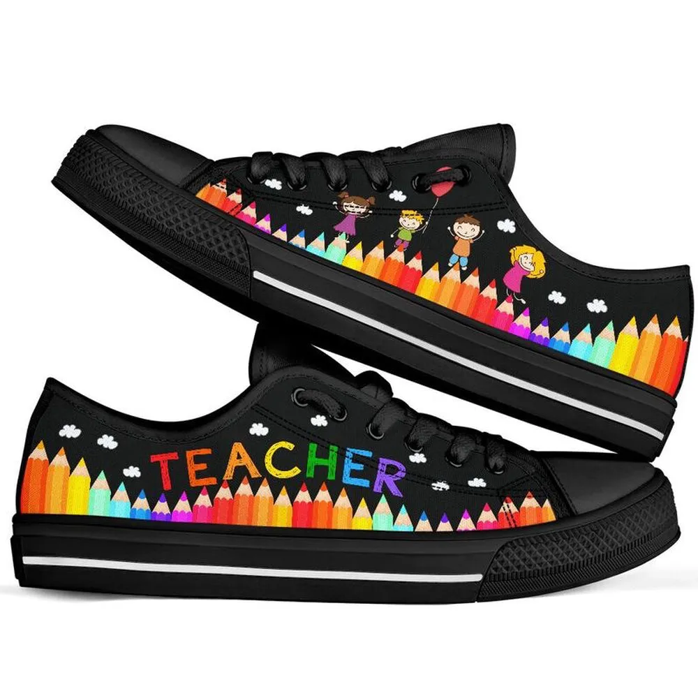 Teacher Abc Low Top Shoes, Teacher Shoes, Low Top Sneakers
