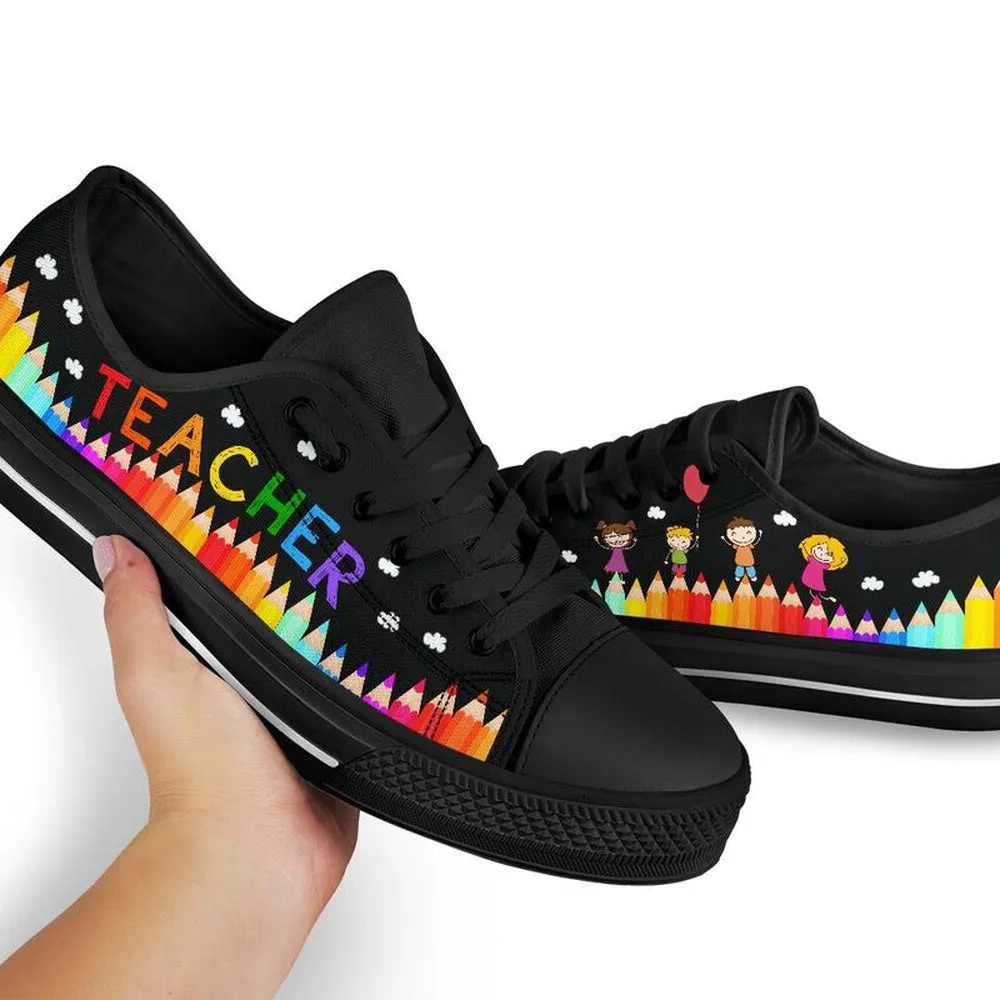 Teacher Abc Low Top Shoes, Teacher Shoes, Low Top Sneakers
