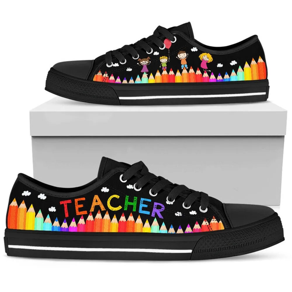 Teacher Abc Low Top Shoes, Teacher Shoes, Low Top Sneakers