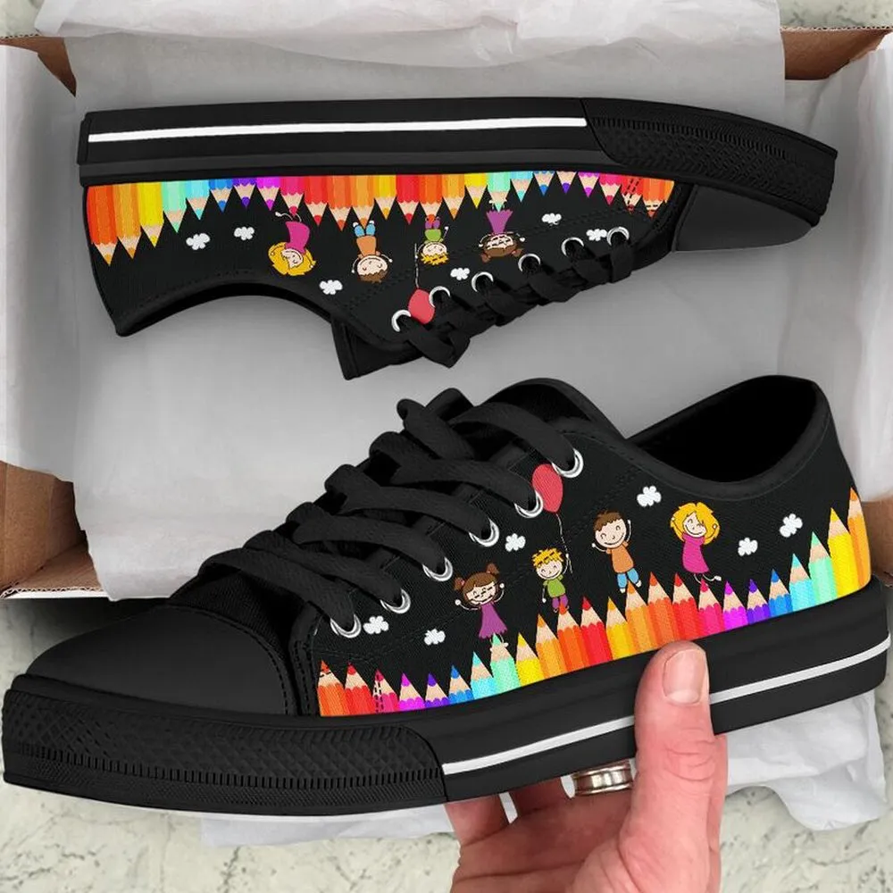 Teacher Abc Low Top Shoes, Teacher Shoes, Low Top Sneakers