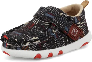 Twisted X Infant's Driving Moc, Moc Toe, Black Multi, 9 M