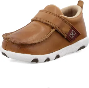 Twisted X Infant's Driving Moc, Moc Toe, Tan, 2 M