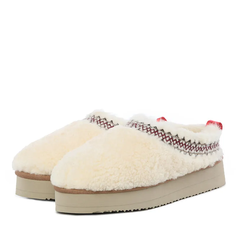 UGG Ultimate Fluffy Taz Platform Slippers