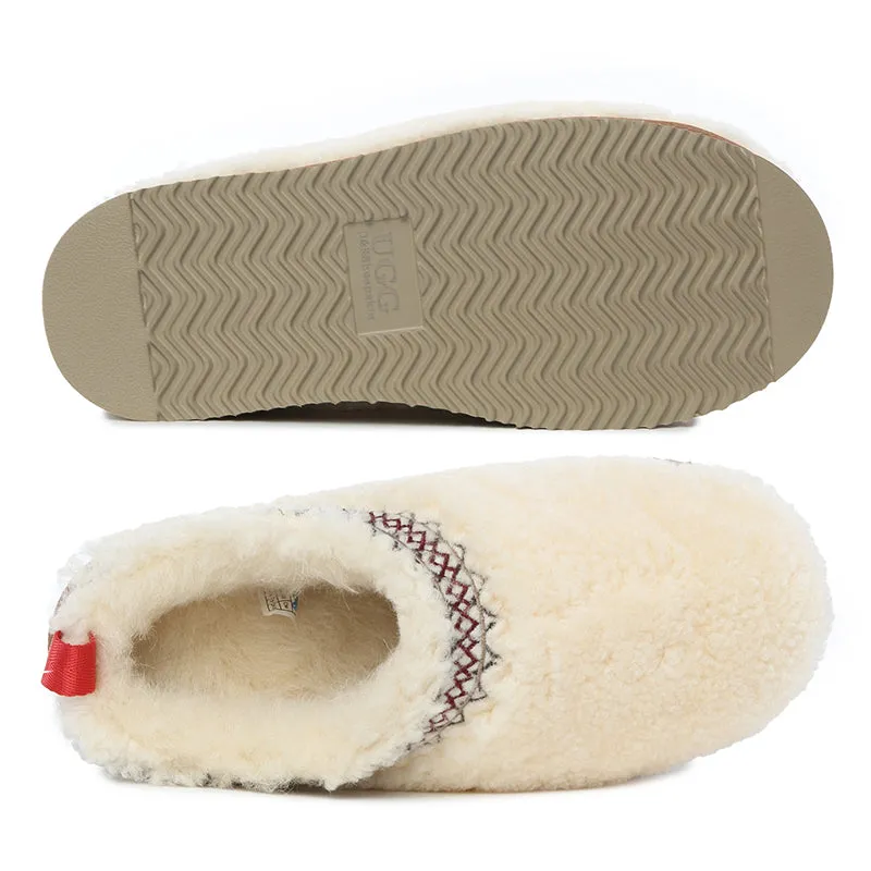 UGG Ultimate Fluffy Taz Platform Slippers