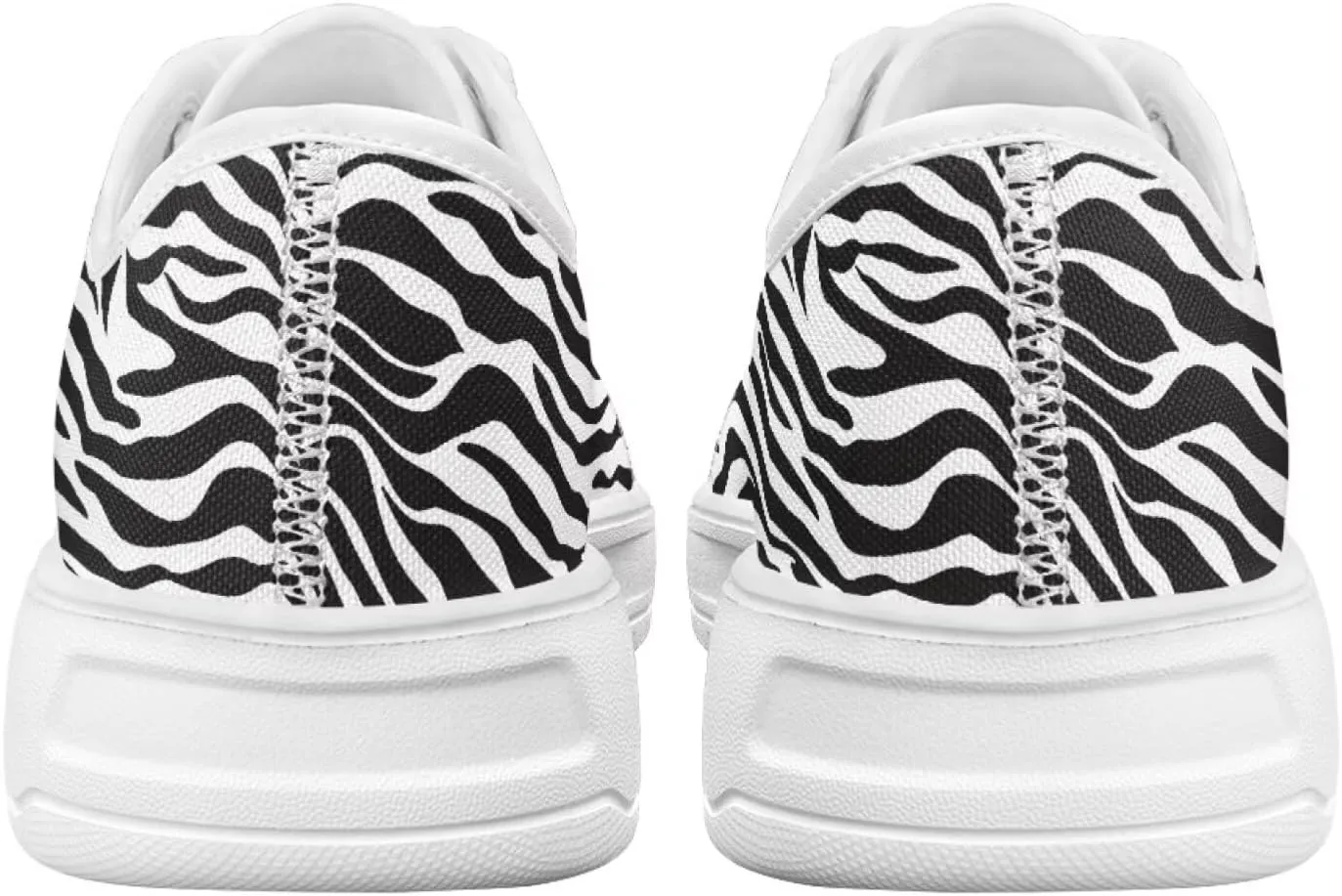 Womens Canvas Slip on Shoes Low Top Casual Sneakers Non-Slip Breathable Footwear for Work Tennis
