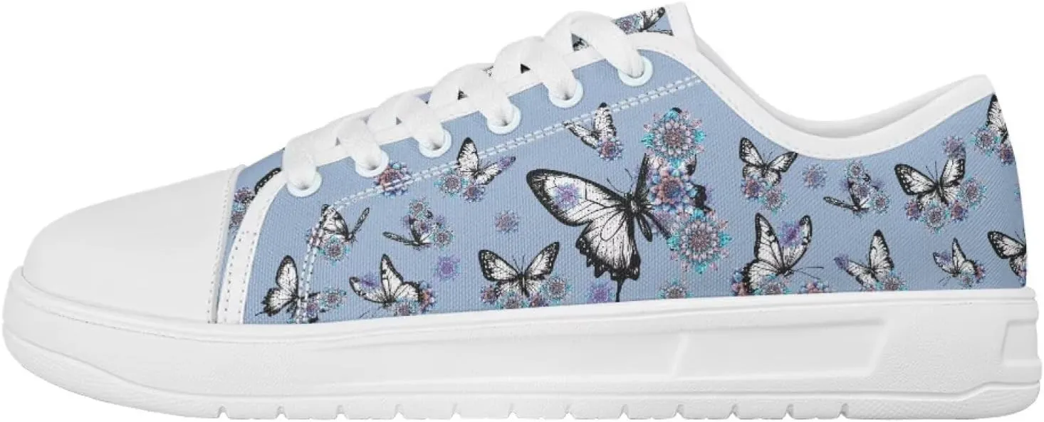 Women's Slip On Canvas Sneaker Low Top Casual Walking Shoes Lady Comfort Fashion Tennis Sneakers
