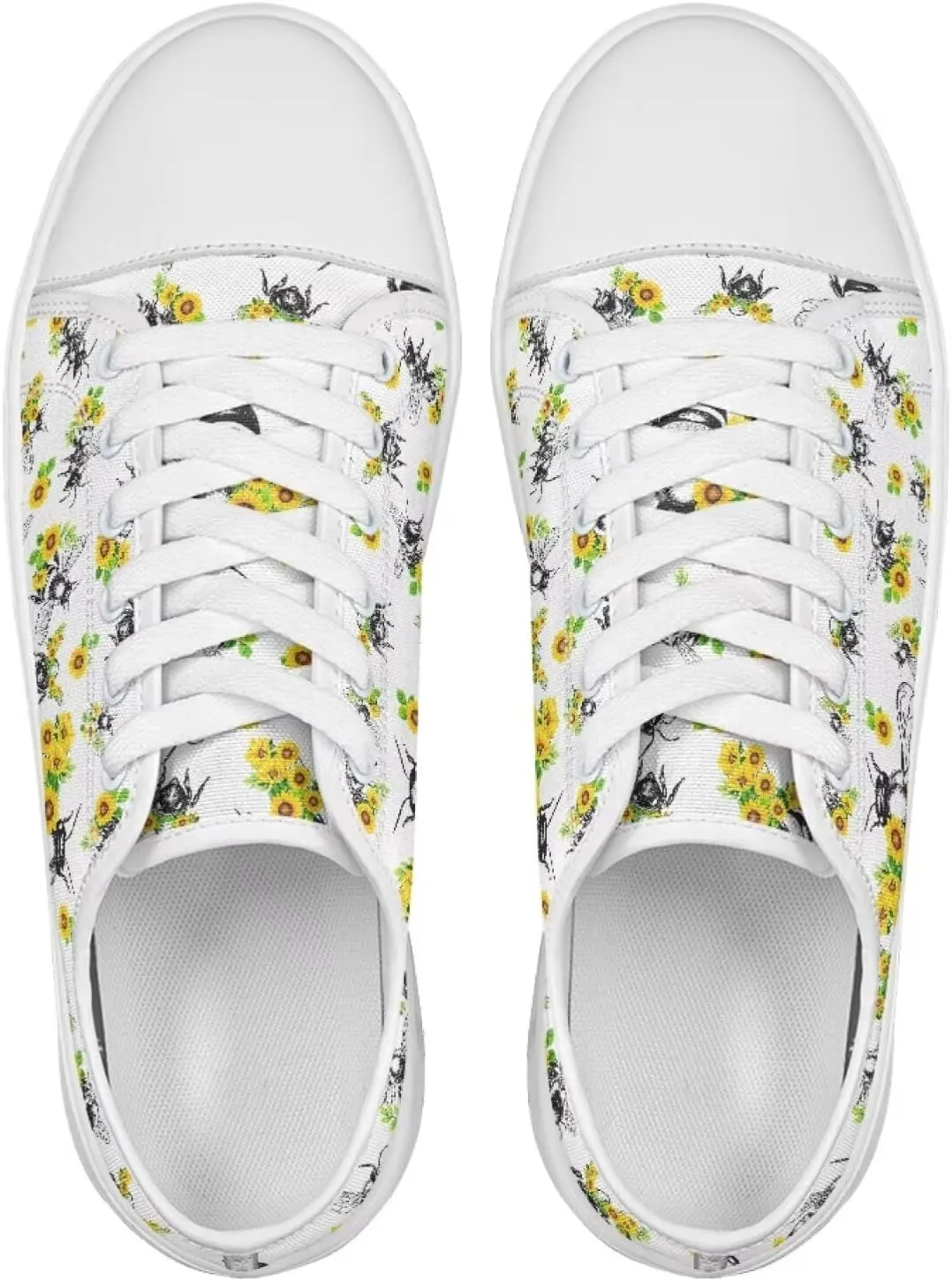 Women's Slip On Canvas Sneaker Low Top Casual Walking Shoes Lady Comfort Fashion Tennis Sneakers
