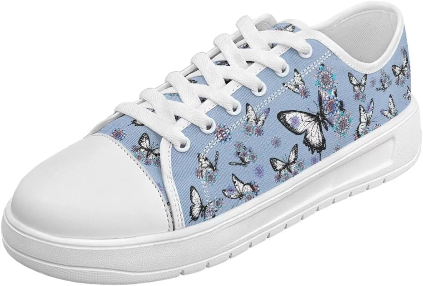 Women's Slip On Canvas Sneaker Low Top Casual Walking Shoes Lady Comfort Fashion Tennis Sneakers