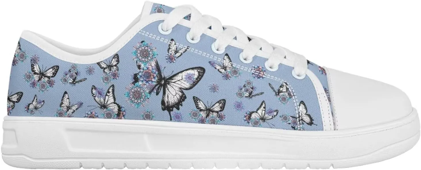 Women's Slip On Canvas Sneaker Low Top Casual Walking Shoes Lady Comfort Fashion Tennis Sneakers