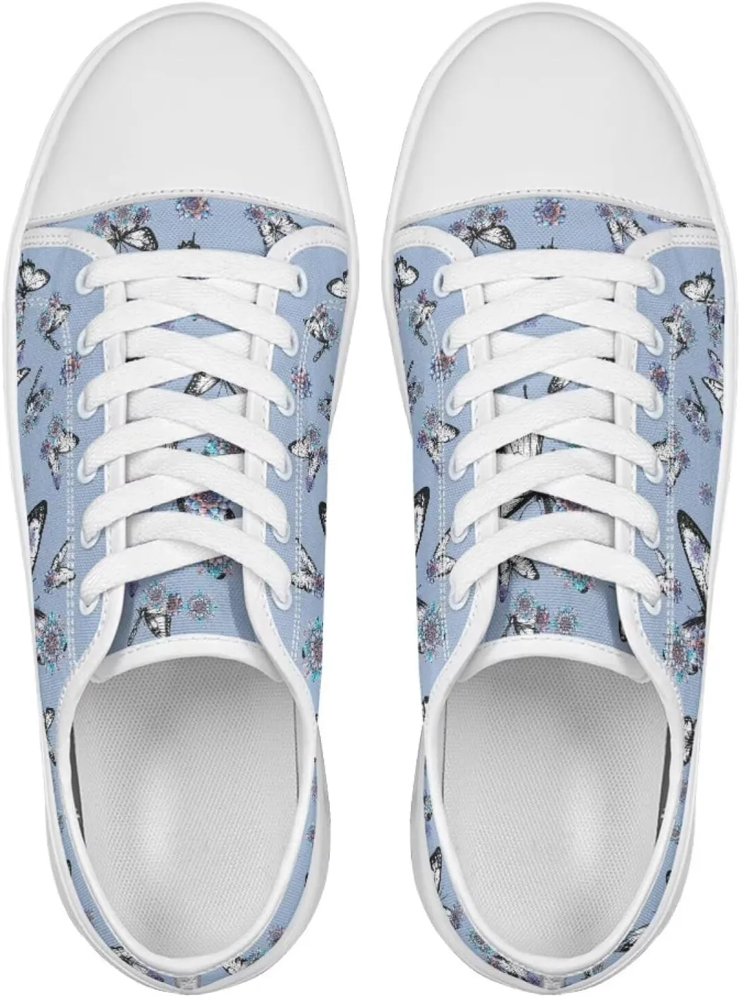 Women's Slip On Canvas Sneaker Low Top Casual Walking Shoes Lady Comfort Fashion Tennis Sneakers